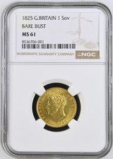 1825 Sovereign, George  IV