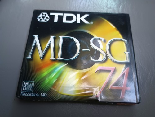 Tdk mini disc 74 - md-sg,