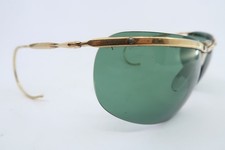 Vintage Sol Amor gold filled sunglasses made in France ELVIS Renauld men's sm/m