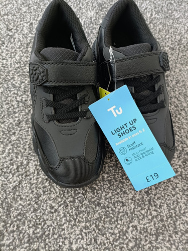 Boys school shoes trainers - shoes/trainers, tu