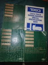 1993 FORD TRUCK / BRONCO / VAN / PICKUP SHOP MANUALS / BOOKS / ORIGINAL