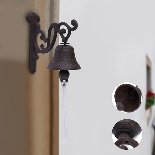Cast iron door - door, bell