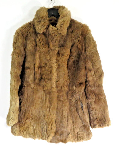 Vintage fur coat collared - fur,