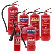 Powder, CO2, Foam, Water Fire