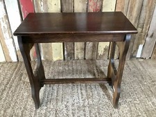 Lovely 1930s Edwardian Oak Piano Stool