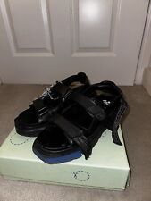 Off White OFF-White Virgil Abloh Chunky Flatform Sandals Black EUR 38