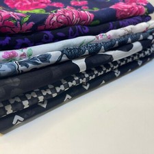 Sheer Chiffon Crepe Floral