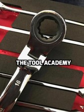 Britool 8-21mm Flexi Head Ratchet Spanner Wrench Set 400 x 180 x 40mm