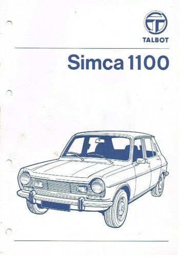 Simca 1100 saloon - saloon, van