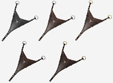 LeMieux Kudos Bib Martingale Attachment Adjustable Black/Havana/Brown Cob/Full