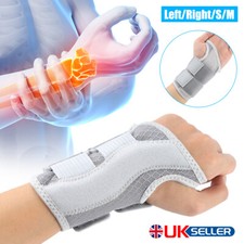 Wrist Hand Brace Support Carpal Tunnel Splint Arthritis Pain Relief Stabilizer