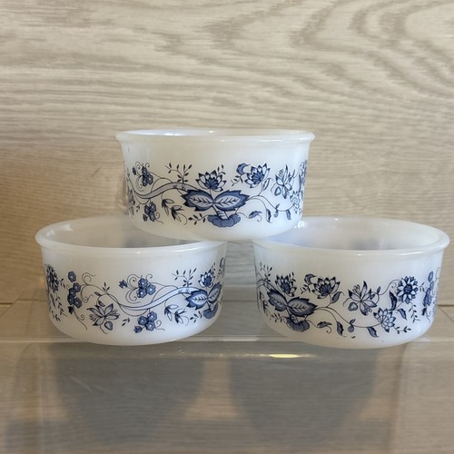Vintage arcopal ramekins - 3,