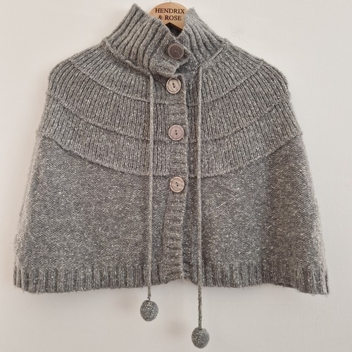 Like love grey poncho - poncho, cape