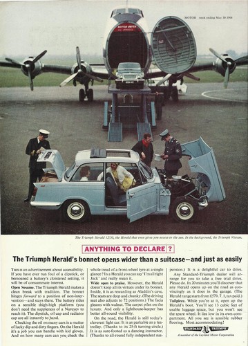 Triumph herald and range - 12/50,