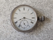 ANTIQUE STERLING SILVER POCKET