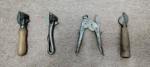 Antique tin can openers - antique,