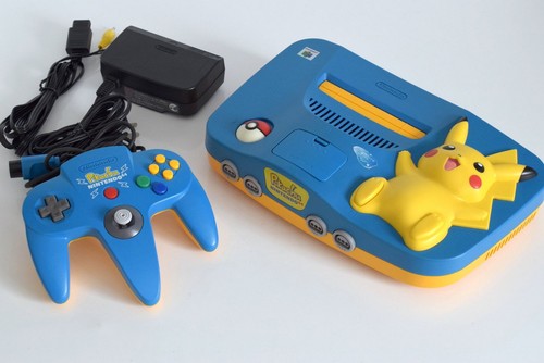 Nintendo pikachu blue - 64,