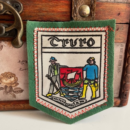 Vintage patch truro cornwall - patch,
