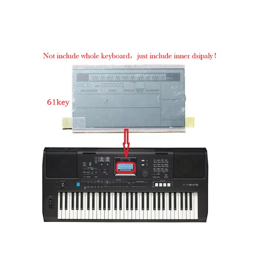 Keys lcd display for - 61-keys,