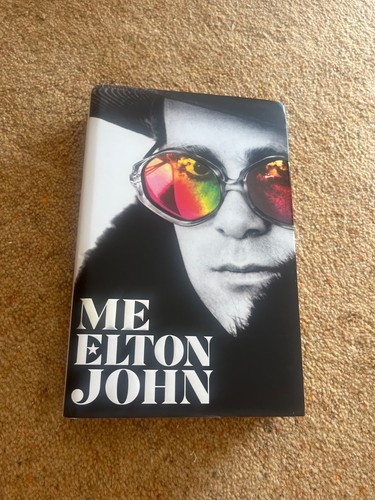 Elton john hardback book - elton,