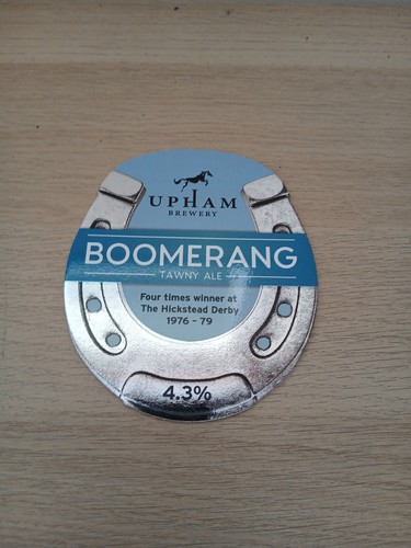 Upham brewery boomerang beer - upham,
