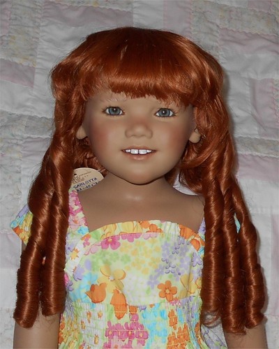 Global carlotta doll - wig, size