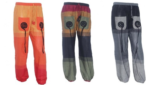 Light trousers wide - light, leg
