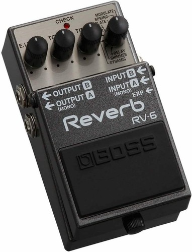 Boss reverb guitar - reverb, rv-6
