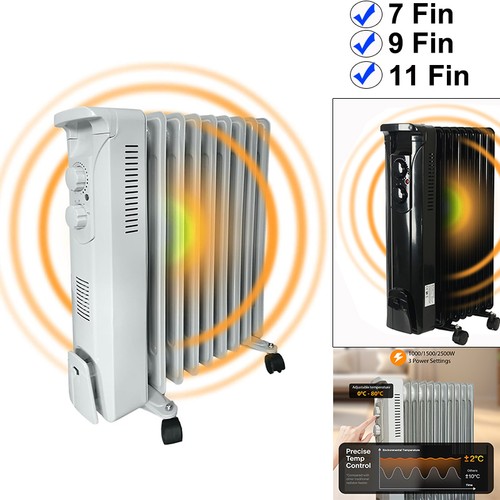 Oil filled radiator portable - filled,