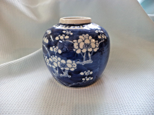 Chinese blue and - , white