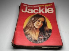 Lot of 20 x Early 1970s Jackie Magazines Bolan Osmond Michael Jackson Posters ++