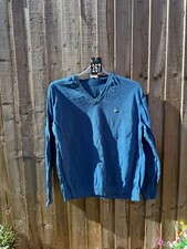 Lacoste Mens Blue V Neck