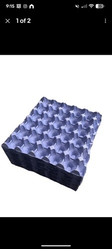 Blue egg trays each tray - 10,