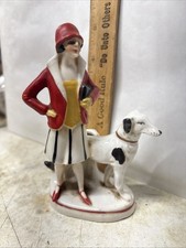 ART DECO PORCELAIN LADY FIGURE