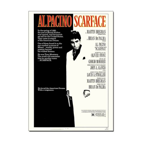 Scarface movie poster - scarface,