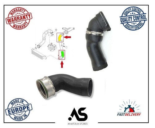 Intercooler turbo hoses - turbo, left