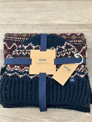 Bnwt fatface fairisle beanie - bnwt,