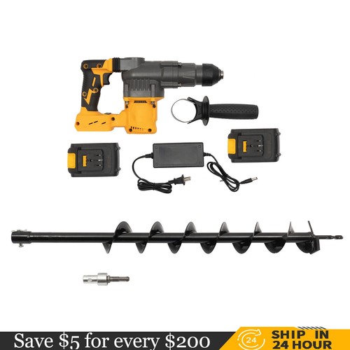 21v cordless earth auger - 21v,