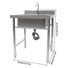 Kitchen Sink Free Standing