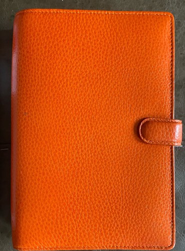 Filofax finsbury orange - finsbury,