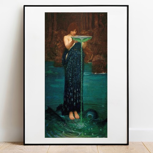 Art print john william - print,