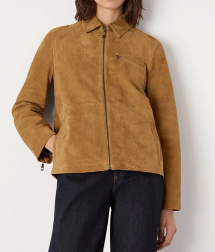 Women brown pure suede - women's,