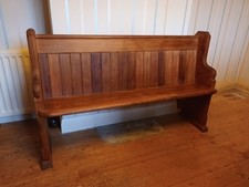 Old Salvaged Solid Pitch Pine