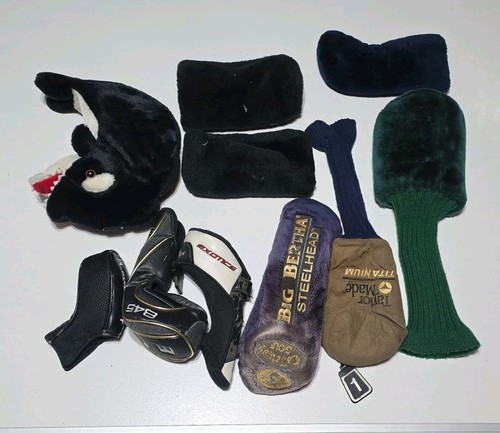 Vintage golf head - vintage, covers