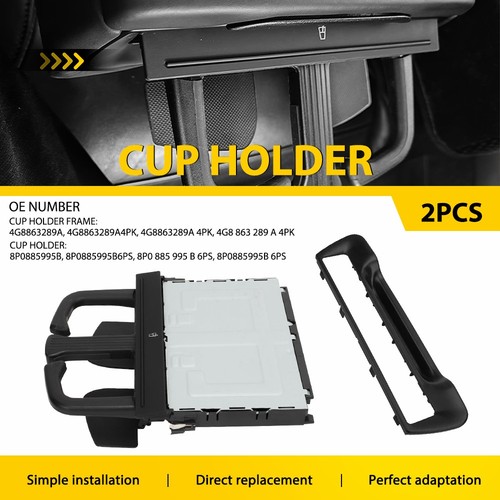 Rear centre armrest cup holder - rear,