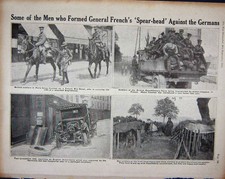 Original Old Antique Print