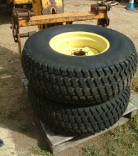 John Deere Compact Tractor 20 inch Wheels with Grass Tyres 41x14.00-20H-20 x W11