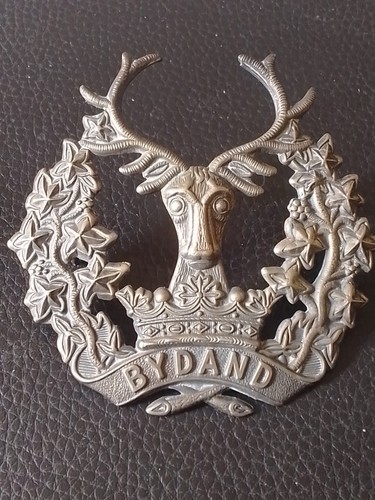 Gordon highlanders white metal - gordon,