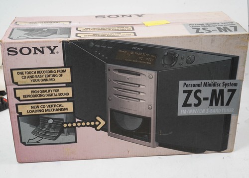 Sony minidisc cd - sony, radio