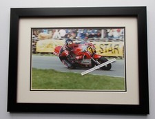 SUPER BIKES PHOTOGRAPH OF BARRY SHEENE FRAMED